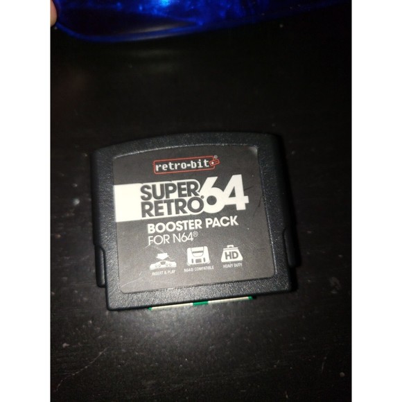 Retro-bit Super Retro 64 Jumper Booster Pack for Nintendo 64 Replacement - Picture 1 of 2